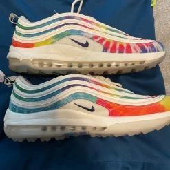 Tie-Dye Nike Air Max Golf Shoes -Cheap Golf Apparel Store IMG202207260537035546440317232
