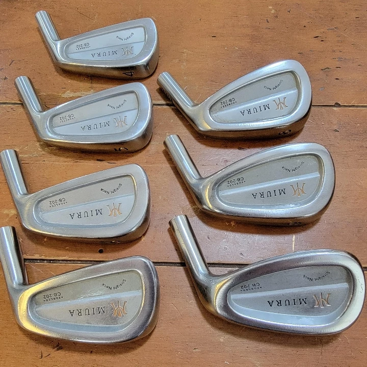 Other Miura Cb 202 Straight Neck P- 4 Iron Heads 1 Other Miura Cb 202 Straight Neck P- 4 Iron Heads