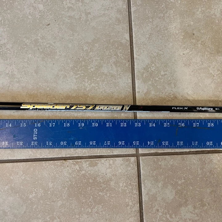 Fujikura Speeder 757 Evolution IV X Flex 1 Fujikura Speeder 757 Evolution IV X Flex