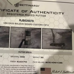 Bettinardi Malbon Qb6 Putter 11 Bettinardi Malbon Qb6 Putter -Cheap Golf Apparel Store IMG202303110548515827725491934