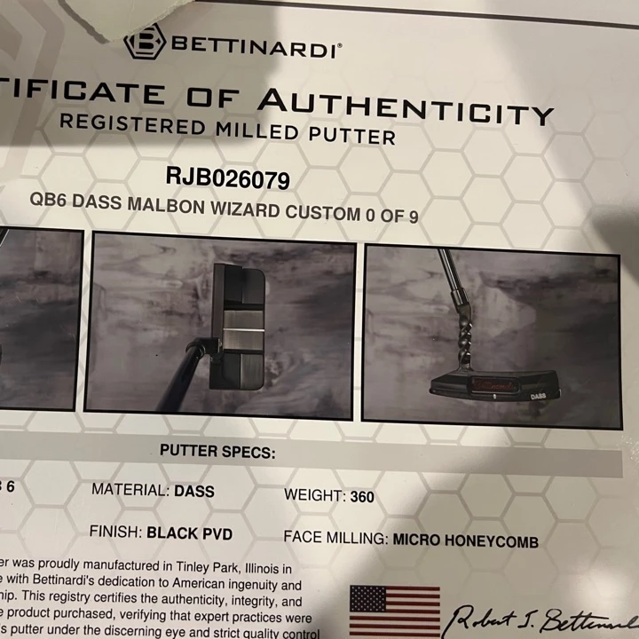 Bettinardi Malbon Qb6 Putter 6 Bettinardi Malbon Qb6 Putter - Image 6