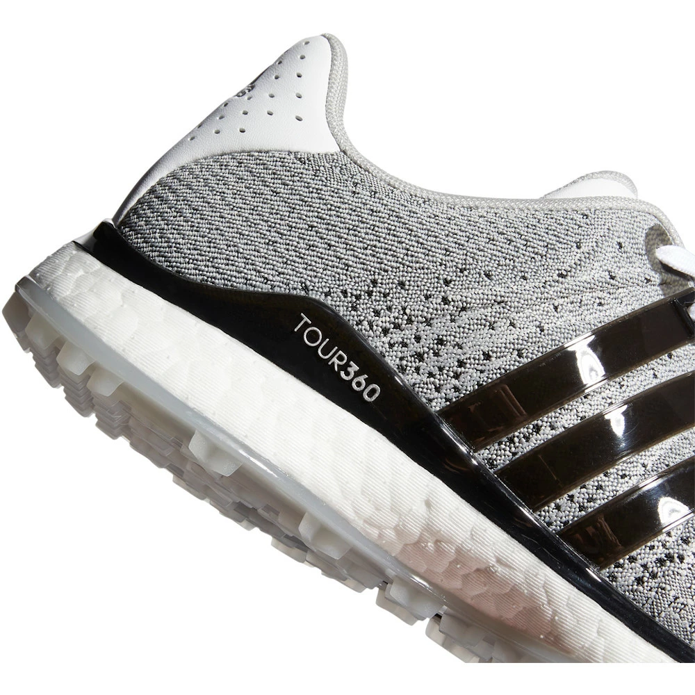 Adidas Men's Tour 360 XT-SL Textile Mens Golf Shoes - White/Black/Grey - 9 3 Adidas Men's Tour 360 XT-SL Textile Mens Golf Shoes - White/Black/Grey - 9 - Image 3
