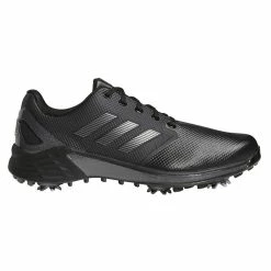 NEW Mens Adidas 2021 ZG21 Golf Shoes Black / Silver / Grey 8 M